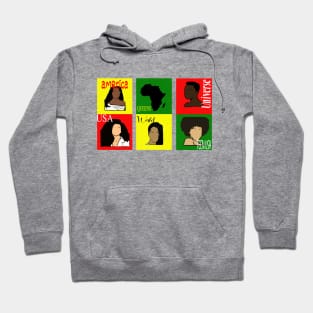 Pageant Queens, Black History Month Design Hoodie